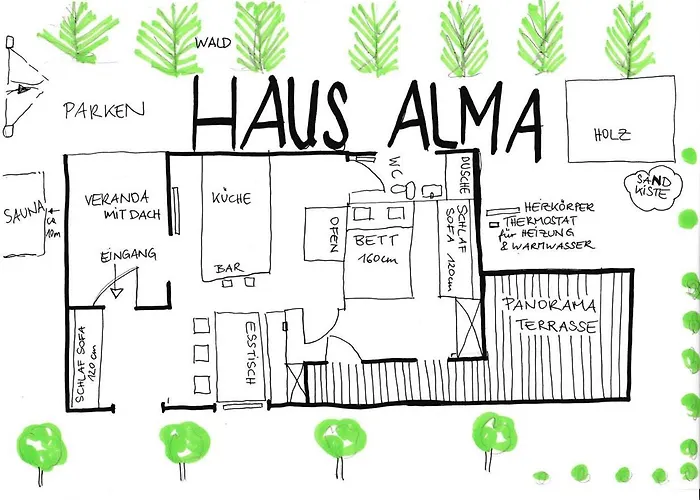 Ferienhaus Minihaus In Den Bergen/ Small Mountain House